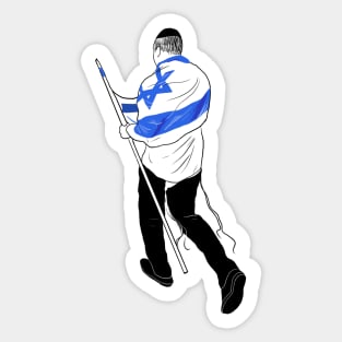 Israeli protest Sticker